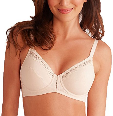 Triumph Damen BH (Mit Bügel) Cotton Beauty W (75B, Hautfarbe (KF))