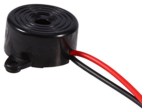 12V 85dB Elektronischer Summer, Elektronische Komponenten Summer und Lautsprecher 3-24V Aktiver Piezo Ton Summer Alarm Ton Dauer Ton Länge 100mm