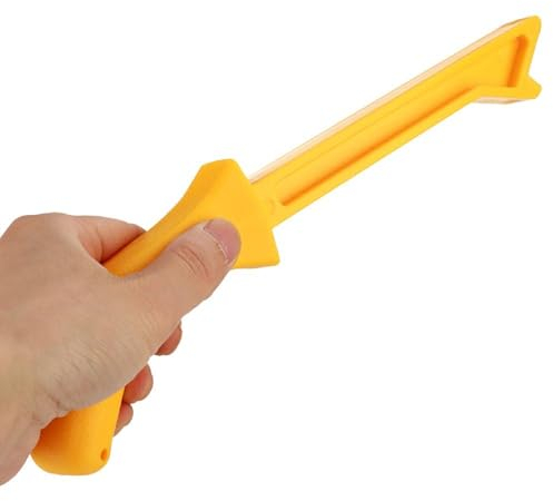 DEWIN Safety Fresher, Push Stick Yellow Wood Safety Saw Push Stick for Router Blade Work Board Carpentry