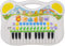 DRULINE Tier Keyboard - Digitalpiano für Kinder mit 24 Tasten,Tierstimmen, 8 Rhythmen, 8 Melodien, Aufnahme- & Wiedergabefunktion, Musik Lernspielzeug, Einstellbare Klänge,Geschenk Klavier, 37x27 cm