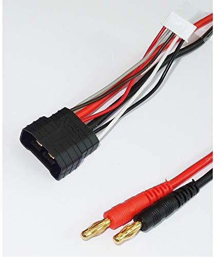 ROBBE LADEKABEL TRX ID 4S AUF 4MM GOLDKONTAKT 14AWG 300MM