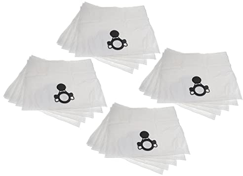 vhbw 20x Staubbeutel kompatibel mit Nilfisk Attix 30-21 PC, 30-21 XC Staubsauger - 27cm x 21,5cm Weiß