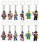 YGCHEN Portachiavi per Roblox Anime Keychain Festa di Compleanno Ragazzo Regalo Riempitivi per Sacchetti per Feste Appeso Ornamento per Bambini (12 Pezzi)