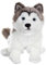 GIPSY TOYS - Sitzender Hund 25 cm Husky - Kuscheltier für Kinder - In 8 verschiedenen Modellen erhältlich - 071123, Heiser
