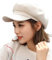 Idopy Damen Retro Peaked Ivy Newsboy Paperboy Baker Boy Beanie Gatsby Cabbie Painter Cap Hüte, weiß, Einheitsgröße