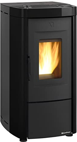 Nordica extraflame holzpelletofen 7kw schwarz moiraevonoir