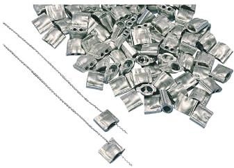 kaiserkraft | Plomben | Aluminium | VE 2000 Stk | 8,5 x 8,5 mm