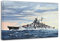 NOEMOHA Bismarck deutsches Schlachtschiff-Poster, dekoratives Gemälde, Leinwand-Wandposter und Kunstdruck, modernes Familienschlafzimmer-Dekor-Poster, 30 x 45 cm