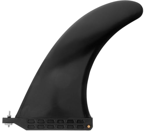 Sosoport Schwanzflosse Eines Surfbretts Wasserabscheider Für Surfbretter Surfbrettflosse Wasserstabilisator Für Surfbretter Lange Boardflossen Surfbrett, Paddleboard Kajak Plastik Balance