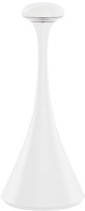 SIGOR Nudrop mini - Dimmbare kleine LED Akku-Tischlampe Indoor & Outdoor, Höhe 21 cm, aufladbar mit easy-connect puk, 7 h Leuchtdauer, schneeweiss