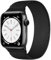 CeMiKa Kompatibel mit Apple Watch Armband 40mm 41mm 42mm 38mm Damen Herren, Stoff Nylon Stretch Elastisch Sport Solo Loop Ersatzband für iWatch Serie 10 9 8 7 SE 6 5 4 3 Ultra 2 1,Schwarz-S