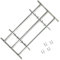 Xichuzi Fenstergitter Verstellbar mit 3 Querstäben, Fenstergitter Einbruchschutz, Fenstergitter Sicherheit, Kellerfenster Gitter, Fenstergitter Einbruchschutz Aussen, 700-1050 m