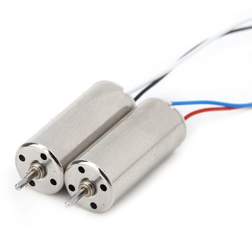 Telituny 8520 Coreless Motor, 2 Stück Hohlschalen-Drohnenmotor 8.5x20mm 3~5V 0.15A Hollow Cup Drone Motor 35000RPM-50000RPM Mini RC Motors, Schnurloser Motors für 8X RC Drone Quadcopter