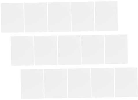 DIYEAH 15 Piezas Película Transparente Para Hacer Placas Pelicula Dtf Película De Color Para Luces Papel De Transferencia Imprimible Papel Adhesivo De Vinilo Resistente Agua La Mascota
