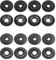 Flaconi 16 Pcs Auto Fußmatten Clip,Auto-Bodenmatten-Clips,Auto Fußmatten Befestigungsschnalle,Automatten Halter Universal Befestigungsclips für Autoteppiche