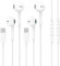Paquete de 2 auriculares USB C con cable para iPhone 16 15, auriculares tipo C con micrófono y control remoto, cancelación de ruido, con cable para iPhone 16, 15 Pro Max, iPad Pro, Galaxy S25, S24