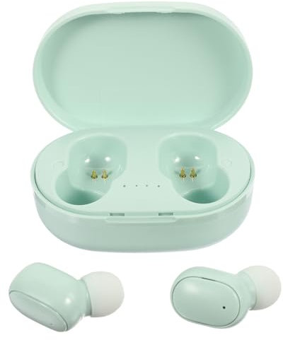 OSALADI Wireless Earbuds in Ear Headphones with Smart Noise Reduction Ergonomic Design for Comfort Automatic Connection Deep Bass Sound Green