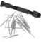 DIYEAH Juego de Taladro Manual de Metal con Brocas Herramientas de Precisión para Carpintería Taladro Compacto para y Manualidades 10 Piezas