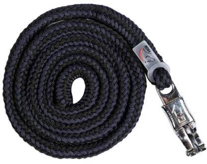 HKM Catherine Lead rope with panic hook Lead rope Deep Blue/Black 180 cm