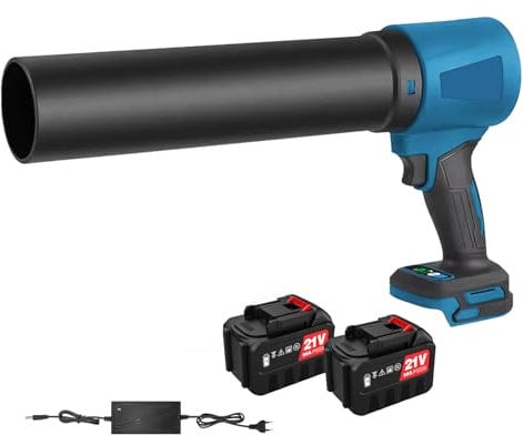 Turbina a batteria per Makita 18 V, 100 M/S 8000 RMP Mini aria compressa Duster con ugello prolungato, soffiatore a batteria senza spazzole, Turbo Jet Blower per prato, terrazza, auto, casa (2
