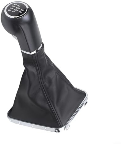 Besttoolifes Schaltknauf Abdeckung für Opel Zafira B 2005-2015 Modelle PU Leder Auto Schaltsack Schaltgetriebe Hebel Ersatz