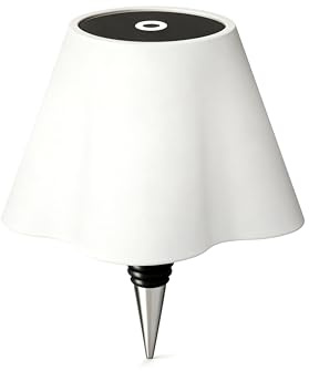 MeiKYing Flaschenlampe Aufsatz LED Aufladabr,Typ-C-Ladeanschluss,ABS-Material, berührungsempfindliche Dimmfunktion mit drei einstellbaren RGB-Farben,für Party, Restaurant,Bar (Weiß)