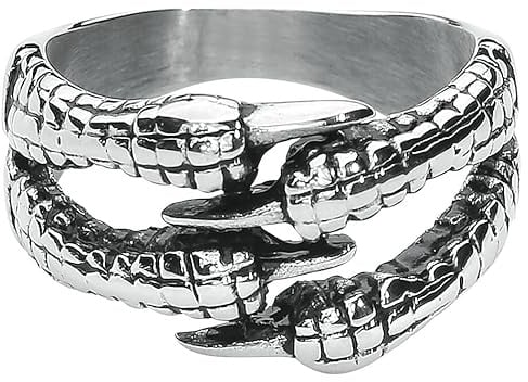 etNox hard and heavy Claw Unisex Ring Standard Geschenke, Gothic, Rockwear