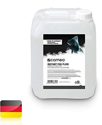 Cameo INSTANT FOG FLUID 5 L - Spezielles ölfreies Nebelfluid für Cameo INSTANT Nebelmaschinen, 5 L