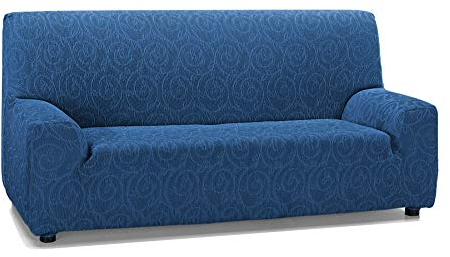 Martina Home Sofabezug 3 Plätze blau