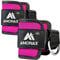 Amonax Ankle Straps for Cable Machines - Ankle Cuffs Cable Machine Attachments, Gym Ankle Strap Cable Attachment for Training and Workout at Home and Gym- 2 pieces, Pink