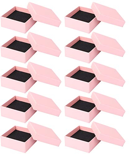 Cabilock 10 Schmuckschatullen Marmor Schmuck Quadratischen Schmuck Aufbewahrungskoffer für ? Ring Halsketten Ohrringe Armb?nder Geschenkpapier