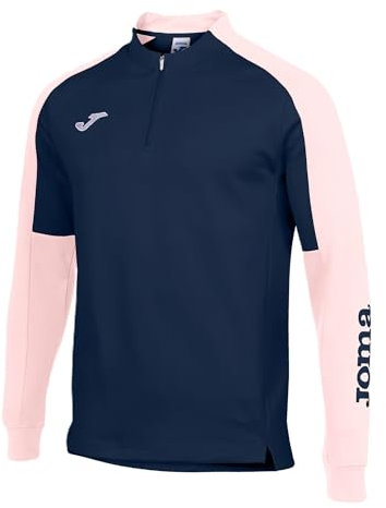 Joma Felpa Eco Championship, Blu Navy, Rosa, 6XS Uomo