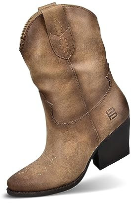 BAGATT Stivali da donna D12-ag030 Western, talpa, 41 EU