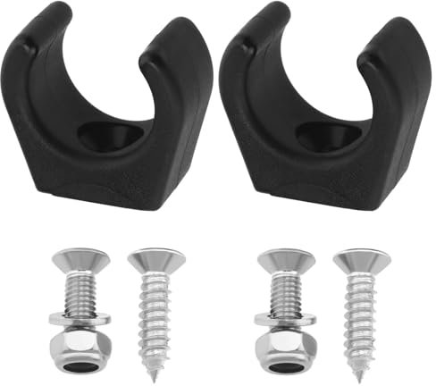 Create idea 2Pcs Nylon Boat Ladder Clips/Quick Release Spring Clamp/Mounting Canoe Kayak Oar/for Marine Kayak Boat Canoe Storage Clip Hardware Set Type-A