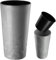KADAX Vaso Alto Ø19x36,8 cm per Piante da Balcone e Giardino, Grande Fioriera per Aggiungere Eleganza a Ogni Spazio Abitativo, Sia Interno che Esterno (Cemento Grigio)