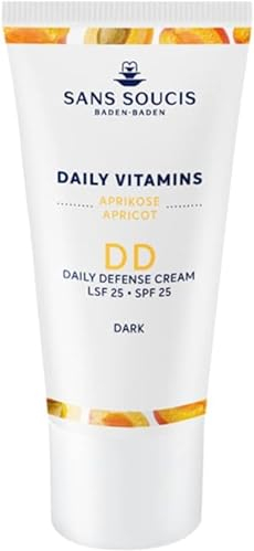 Sans Soucis Aprikose DD Cream Dark mit LSF 25 30 ml A – getönte Tagescreme Gesichtspflege Daily Vitamins Hautpflege