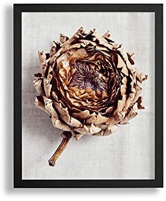 VO design Benno Bilderrahmen Wunschformat kompletter Posterrahmen Puzzlerahmen passend f Bild 48x64 cm Schwarz Matt 64x48 cm Hintergrund Weiss