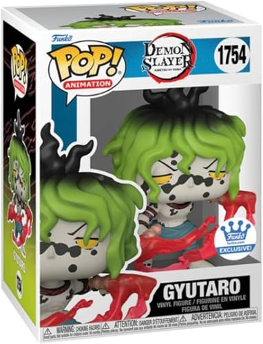 Funko Pop! Demon Slayer Gyutaro Vinyl Figure Toy, Multicolor