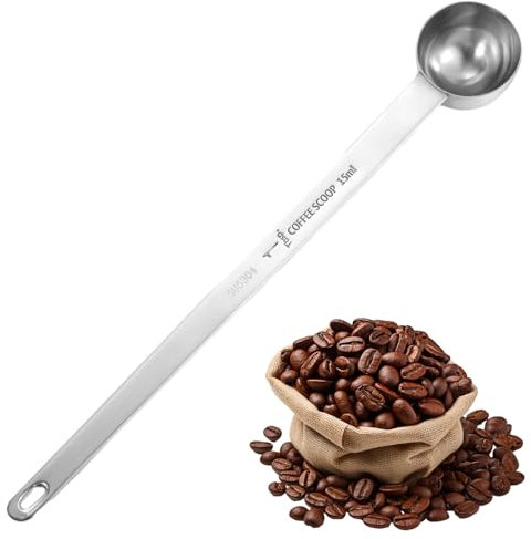 Nogeqi 15ml Tablespoon,9.25 Inch Long Handle Measuring Spoon,Stainless Steel Single Teaspoon,Small Tablespoon Measuring for Tea Coffee Soup Sugar