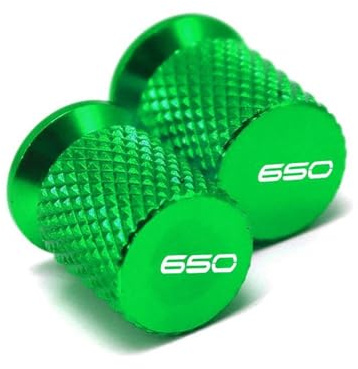 Motorrad-Vorbaukappe Für Kawasaki Z650 Z650 Z 650 2017 2018 2019 2020 201 2022 2023 Motorrad Zubehör Reifen Ventil Kappen(Green)