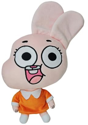 Generisch Gumball Plüschtier, World of Gumbal Kuscheltier, Weiches Spielzeug Für Kinder, Adorabele Spielcharaktere for Sammler und Gamer Fans, 25 cm