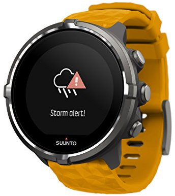 Suunto - Spartan Sport Wrist HR Baro - SS050000000 - Reloj GPS para Atletas Multideporte - Ámbar - Talla Única