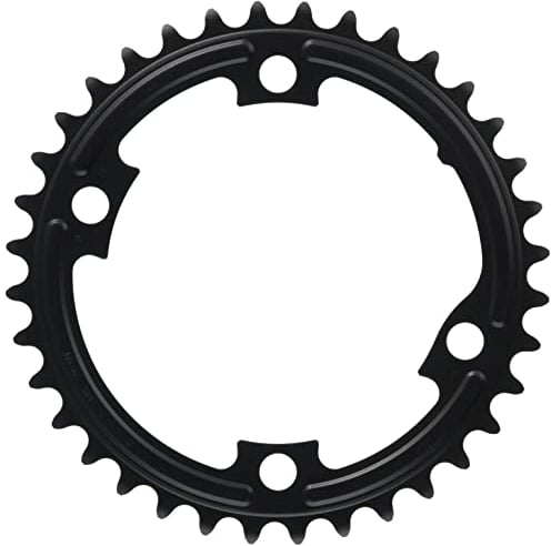 SHIMANO Plato 36D R7000 105 52/36 Ciclismo, Adultos Unisex, Negro(Negro)