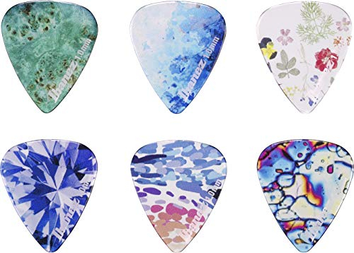 IBANEZ KALEIDO Series Picks - Copolyester Material Heavy/ 6 teilig Set (PCP14H-C1)