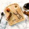 Personalised Dippy Egg Board Easter Bunny Egg Cup and Soldiers Board, Child's Easter Gift, OMG6-7359