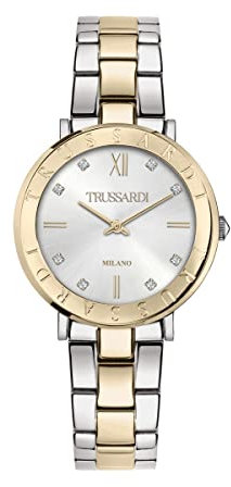 Trussardi Damen Analog-Digital Automatic Uhr mit Armband S7272649