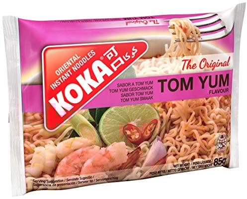 Koka Noodles Original Tomyam Flavour Oriental Style Instant Noodles 30 Packets of 85 g