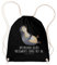 Mr. & Mrs. Panda Sportbeutel Pinguin Lachen - Geschenk, Tasche, Humor, Sportzubehör, Kleine Sporttasche, lustiger Spruch, haha, witzig, Stoffbeutel,