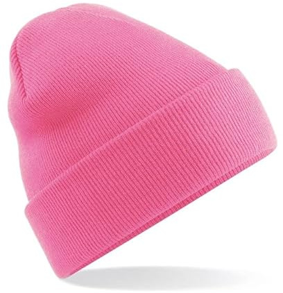 COOZO Original Mütze mit Bündchen - Wahres Rosa