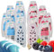 SOL 12pk Gel Air Fresheners - Pacific Surf & Fresh Berries Scents, Odour Eliminator Room Fresheners, Bathroom Air Fresheners, Toilet Deodorisers, Long-Lasting Room Fragrance for Home & Office